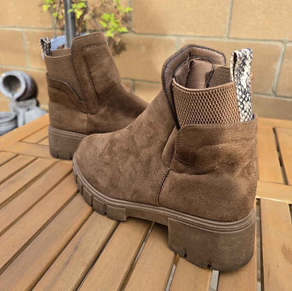 Suede Booties - Picture 2 of 5